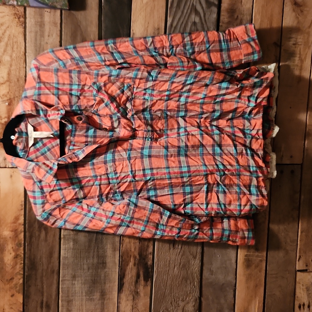 Matilda Jane Noble Tunic flannel top